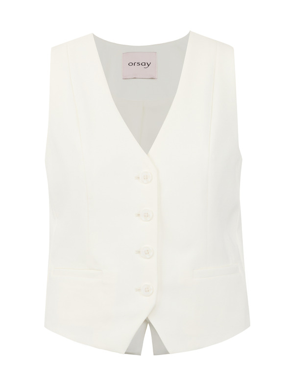 Orsay Krem ženski prsluk ORSAY