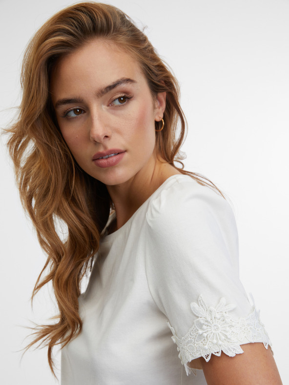 Orsay Krem ženska majica ORSAY