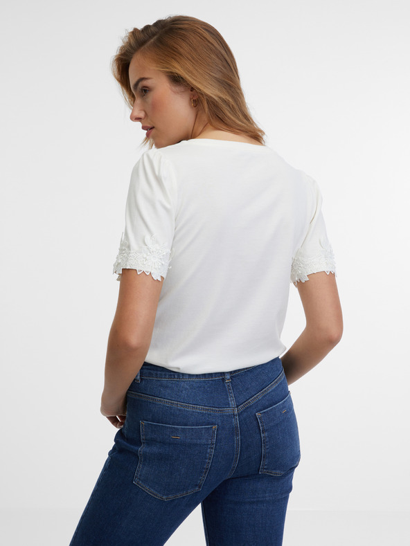 Orsay Krem ženska majica ORSAY