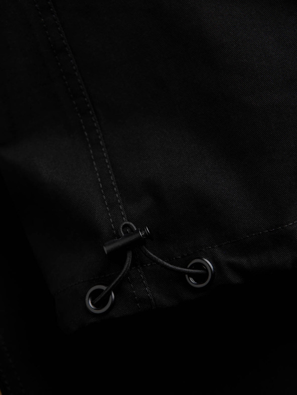 Ombre Clothing Crne muške kargo hlače Ombre Clothing