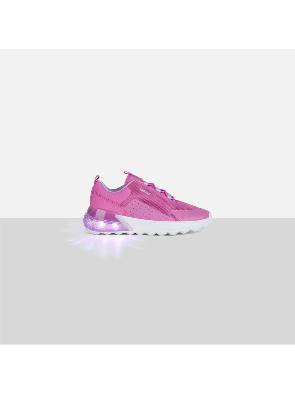 Geox Ružičaste djevojačke tenisice Geox Activart illuminus