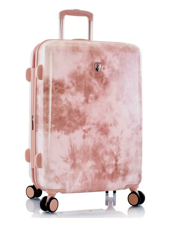Heys Heys Tie-Dye M ružičasti putni kovčeg s uzorkom