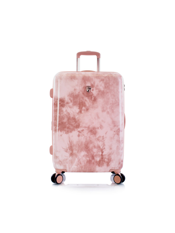Heys Heys Tie-Dye M ružičasti putni kovčeg s uzorkom