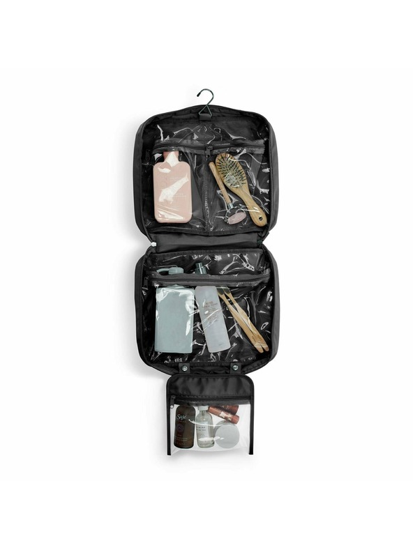 Heys Crna kozmetička torbica Heys Basic Toiletry Bag Black