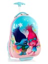Heys Plavi dječji kofer Heys Kids Trolls Turquoise