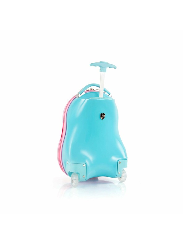 Heys Plavi dječji kofer Heys Kids Trolls Turquoise