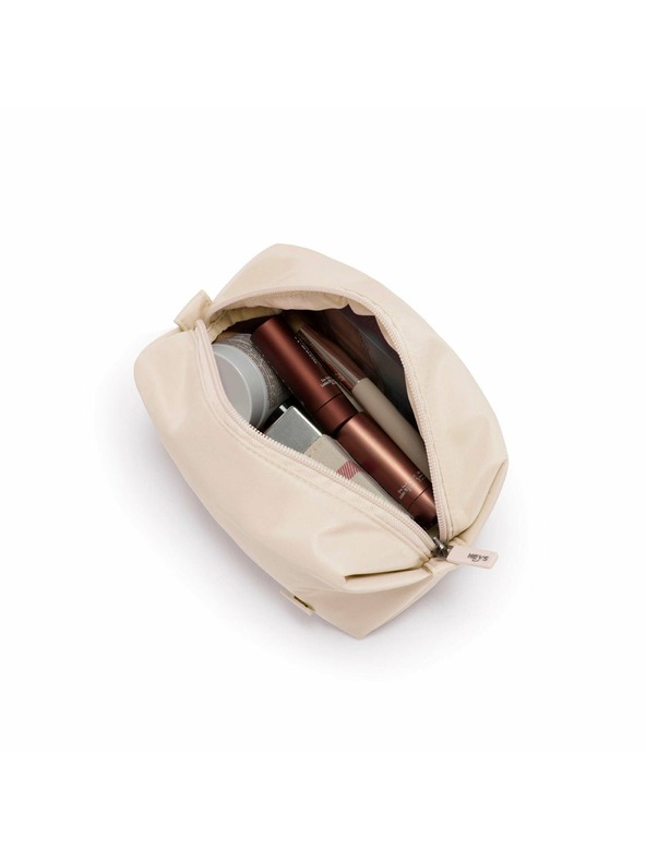 Heys Bež kozmetička torbica Heys Basic Makeup Bag Tan