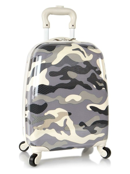 Heys Sivi dječji kofer s uzorkom Heys Kids 4w Grey Camo