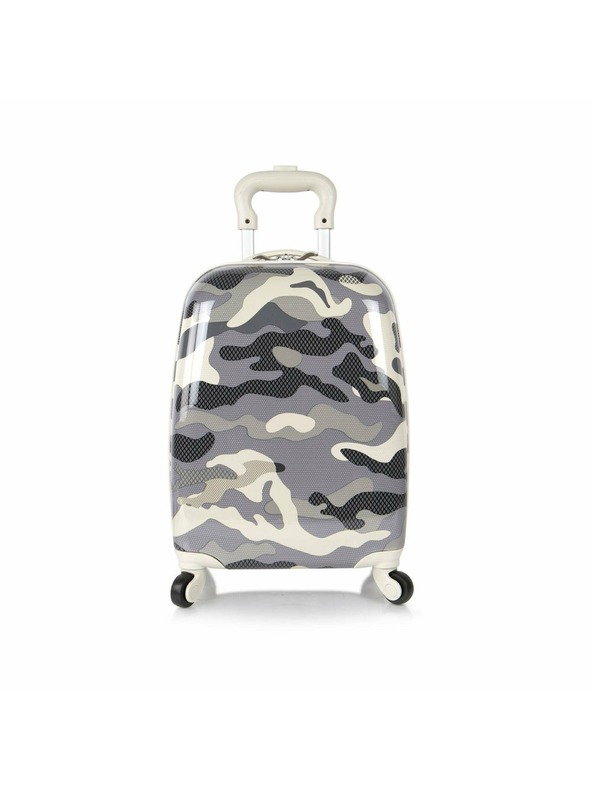 Heys Sivi dječji kofer s uzorkom Heys Kids 4w Grey Camo