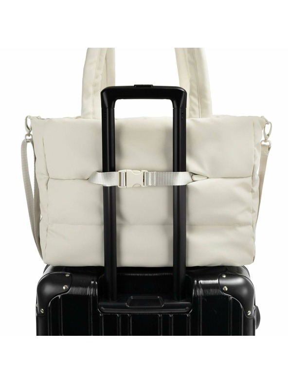 Heys Putna torba Heys Puffer Travel Tote Off White