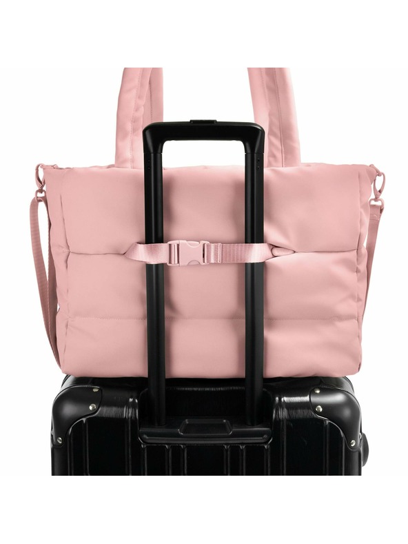 Heys Putna torba Heys Puffer Travel Tote Ružičasta