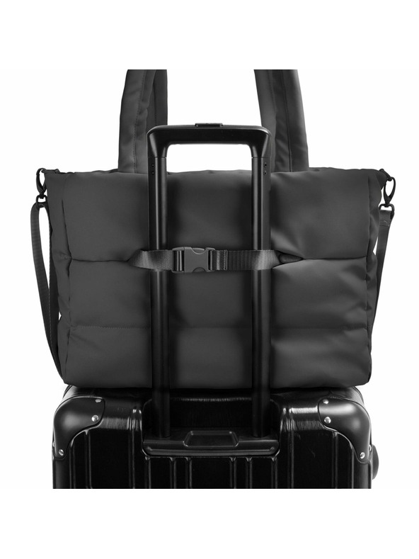 Heys Putna torba Heys Puffer Travel Tote Crna