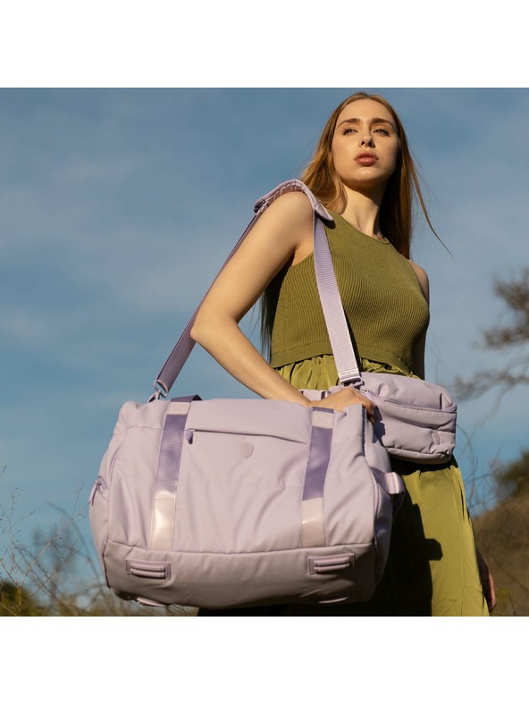 Heys Mini torbica oko struka Heys Puffer Mini Waist Bag Lavanda