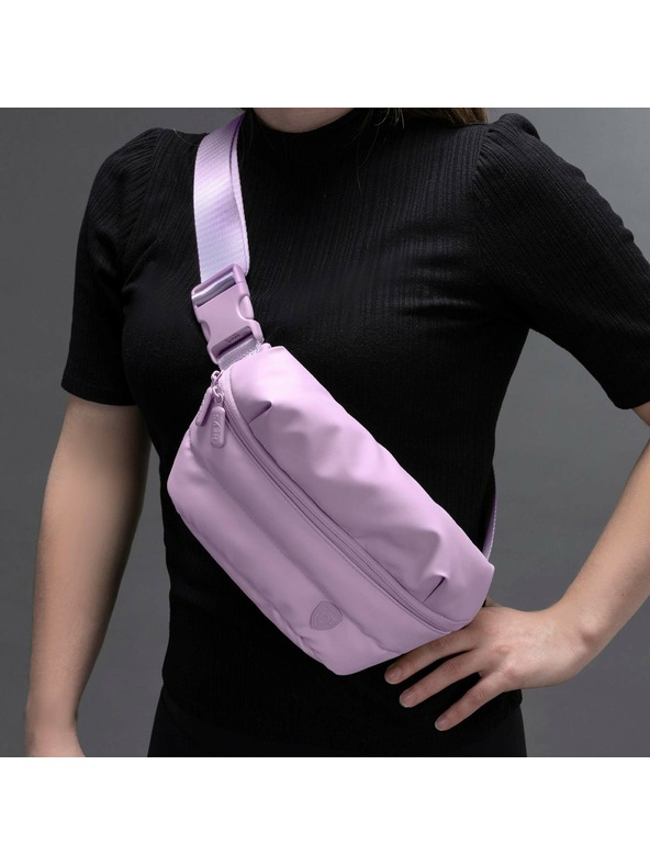 Heys Mini torbica oko struka Heys Puffer Mini Waist Bag Lavanda