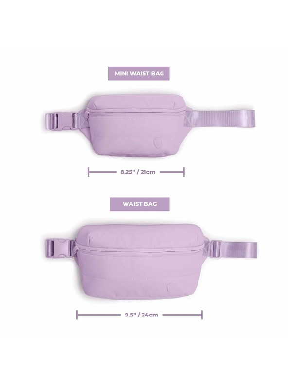 Heys Mini torbica oko struka Heys Puffer Mini Waist Bag Lavanda