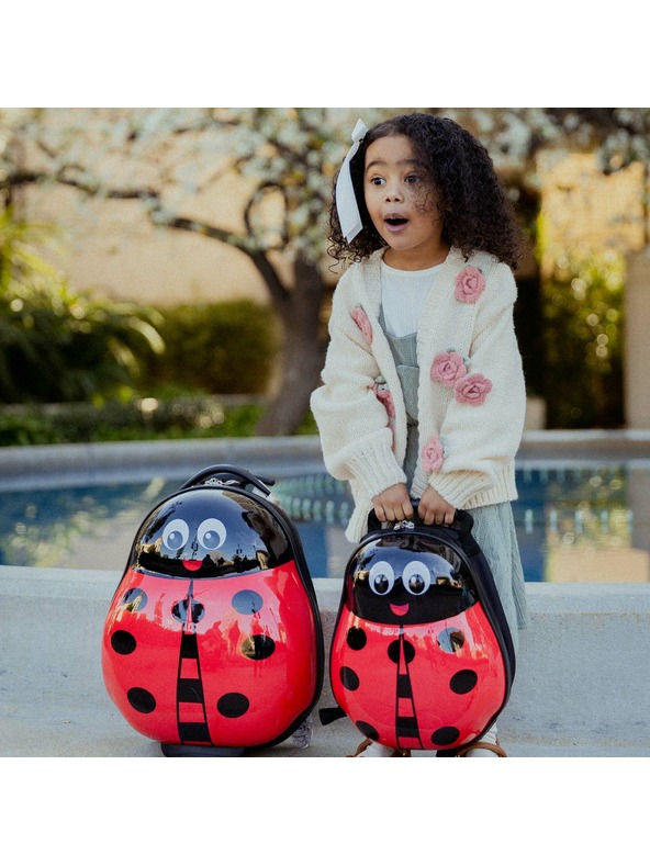 Heys Dječji kofer Heys Travel Tots Lady Bug – komplet ruksaka i putnog kofera