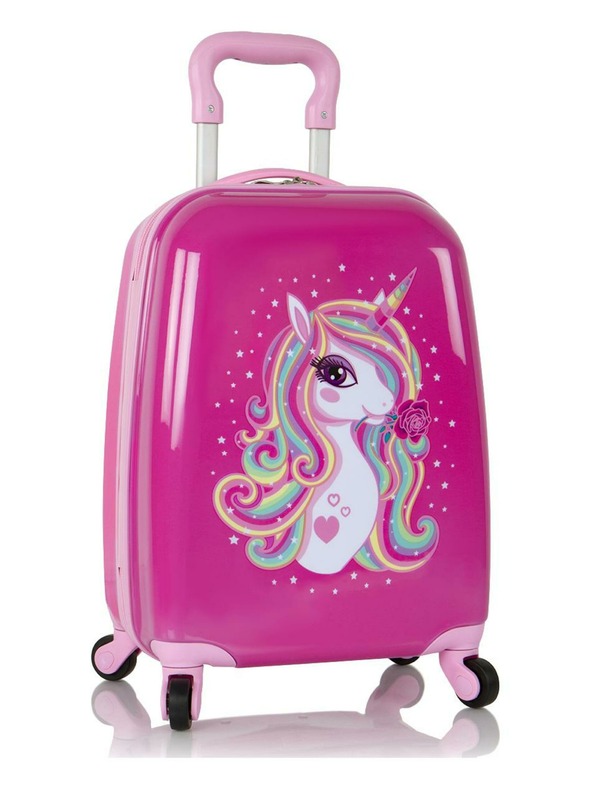 Heys Dječji kofer Heys Kids 4w Unicorn Rose
