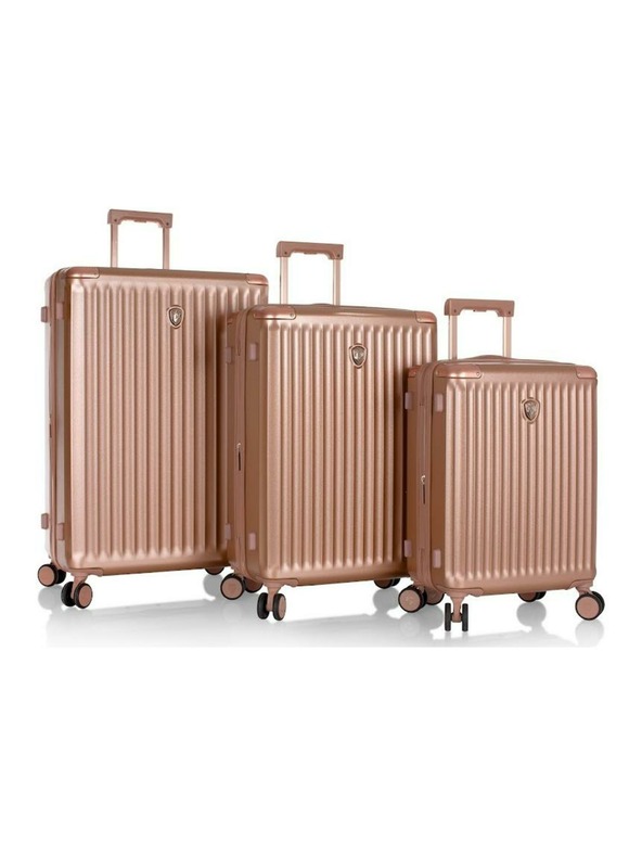 Heys Set putnih koffera Heys Luxe S,M,L Rose Gold