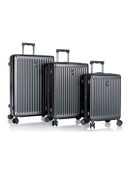 Heys Set putnih kofера Heys Luxe S,M,L Gunmetal