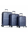 Heys Set putnih kofера Heys Cruze S,M,L Navy