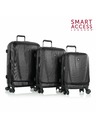 Heys Set putnih kofra Heys Vantage Smart Luggage S,M,L Black – set od 3 kofera