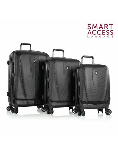 Heys Set putnih kofra Heys Vantage Smart Luggage S,M,L Black – set od 3 kofera