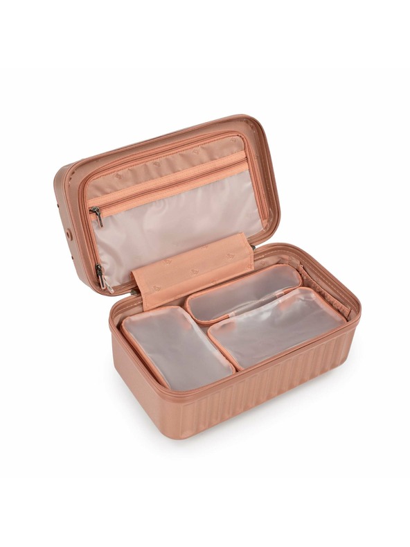 Heys Kozmetička putna torba Heys Luxe Beauty Case Rose Gold
