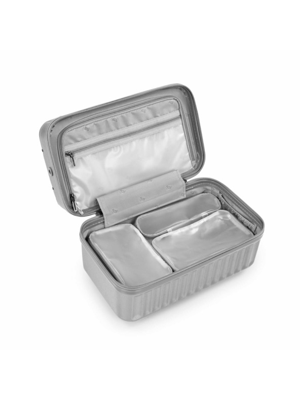 Heys Kozmetička putna torba Heys Luxe Beauty Case Silver