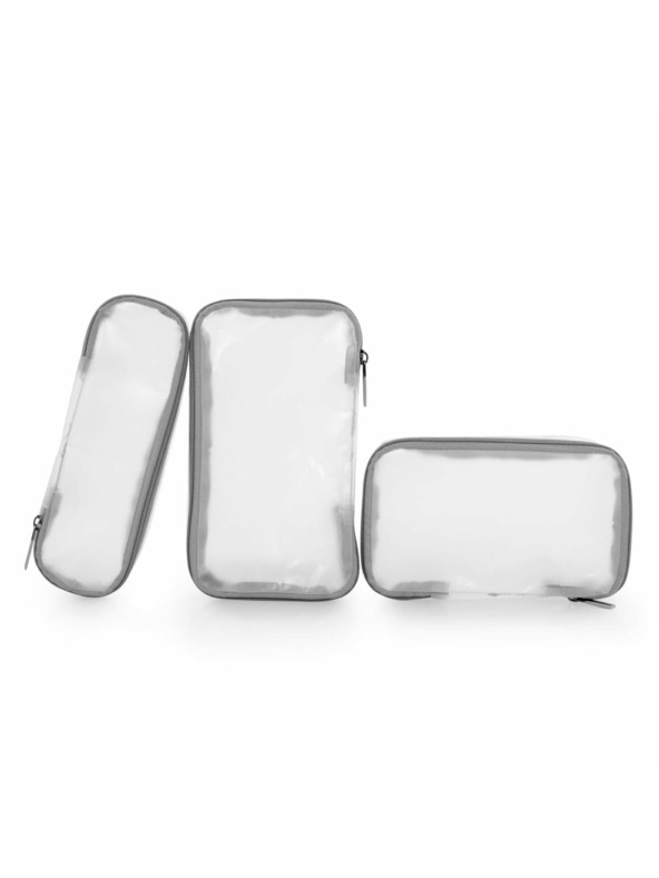 Heys Kozmetička putna torba Heys Luxe Beauty Case Silver