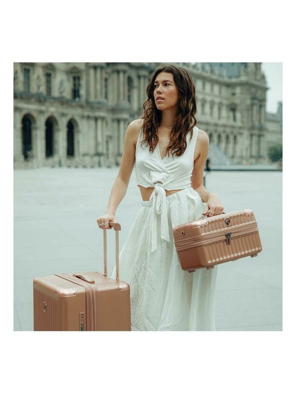 Heys Kozmetička putna torba Heys Luxe Beauty Case Gunmetal