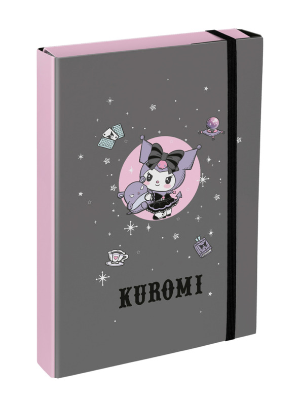 BAAGL  BAAGL Mape za školske bilježnice A4 Jumbo Kuromi Grey
