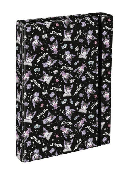 BAAGL  BAAGL Mape za školske bilježnice A4 Jumbo Kuromi Black