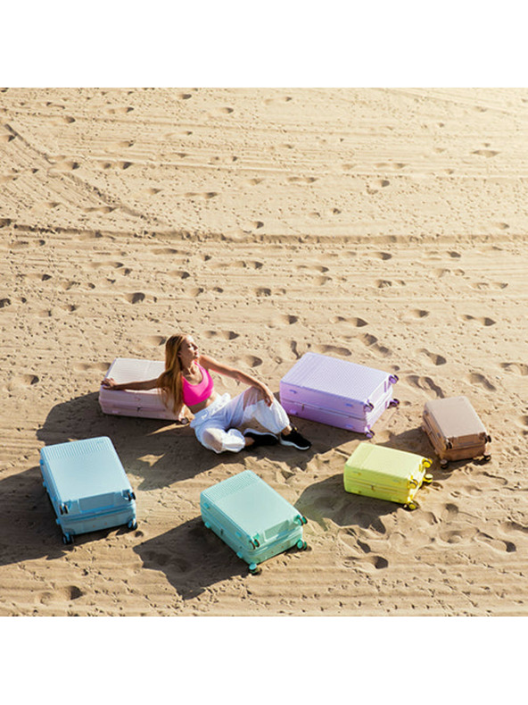 Heys Svijetloplavi putni kofer Heys Pastel L