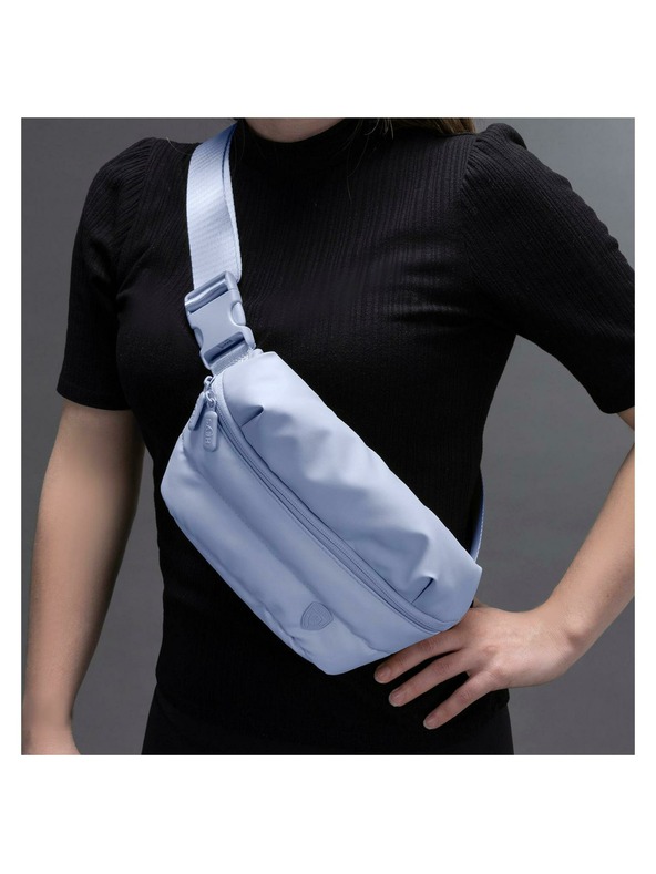 Heys Mini torbica oko struka Heys Puffer Mini Waist Bag Svijetloplava