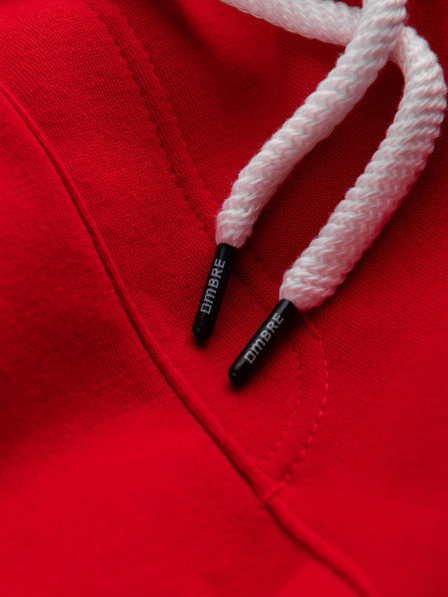 Ombre Clothing Muške tajice - crvena P866 Ombre Clothing