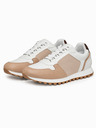 Ombre Clothing Cipele OM-FOSL-0243 - bijele/pješčane Ombre Clothing