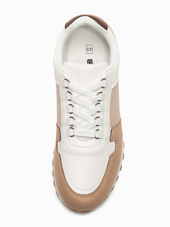 Ombre Clothing Cipele OM-FOSL-0243 - bijele/pješčane Ombre Clothing