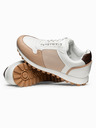 Ombre Clothing Cipele OM-FOSL-0243 - bijele/pješčane Ombre Clothing