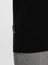 Ombre Clothing Muška majica s V izrezom i elastanom - crna V3 S2040 Ombre Clothing