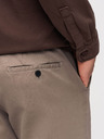 Ombre Clothing Muške chino hlače SLIM FIT s finom strukturom - pepeo V1 OM-PACP-0294 Ombre Clothing