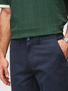 Ombre Clothing Muške čvrste hlače chino REGULAR FIT - tamno plave V4 OM-PACP-0293 Ombre Clothing