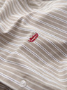 Ombre Clothing Muška pamučna košulja REGULAR FIT s finom prugom - bež V1 K703 Ombre Clothing