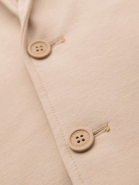 Ombre Clothing Muška pletena sakoa slim fit kroja s finom strukturom - bež V5 M165 Ombre Clothing