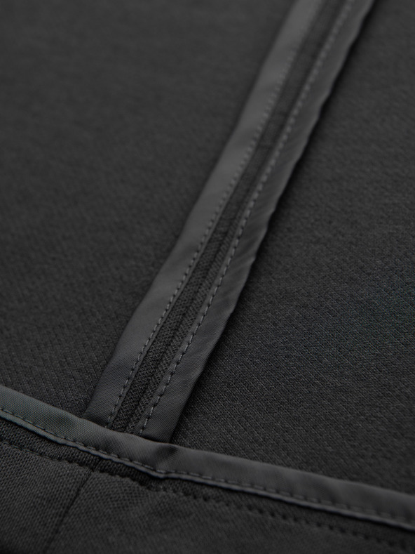 Ombre Clothing Muška pletena sakoa uskog kroja s finom strukturom - grafit V1 M165 Ombre Clothing