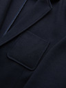 Ombre Clothing Muška pletena sakoa slim fit kroja s finom teksturom - tamno plava V3 M165 Ombre Clothing