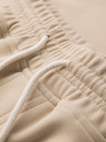 Ombre Clothing Muške strukturirane šorts REGULAR FIT - bež V1 OM-SRSK-0124 Ombre Clothing