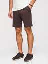 Ombre Clothing Muške strukturalne šorts REGULAR FIT - smeđe V5 OM-SRSK-0124 Ombre Clothing