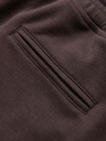 Ombre Clothing Muške strukturalne šorts REGULAR FIT - smeđe V5 OM-SRSK-0124 Ombre Clothing