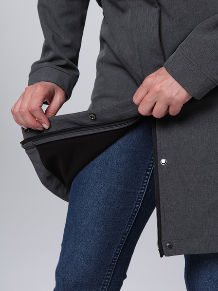 Loap Ženski softshell kaput LOAP LUNARA Tamno siva