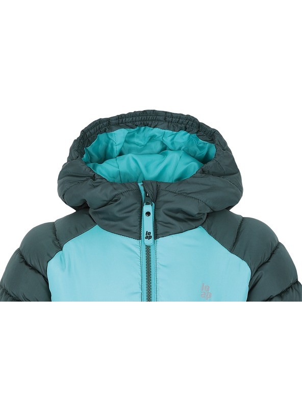 Loap Dječja jakna LOAP INSUM Tamno zelena/Tamno zelena
